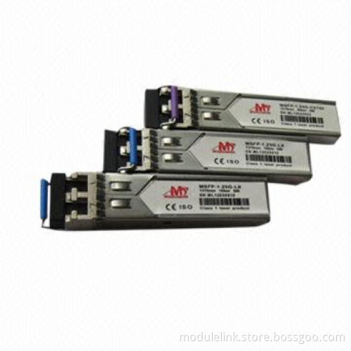 Fiber Optics Transceiver, 1.25G SFP CWDM, 1570nm, 80km, with PIN-TIA Receiver